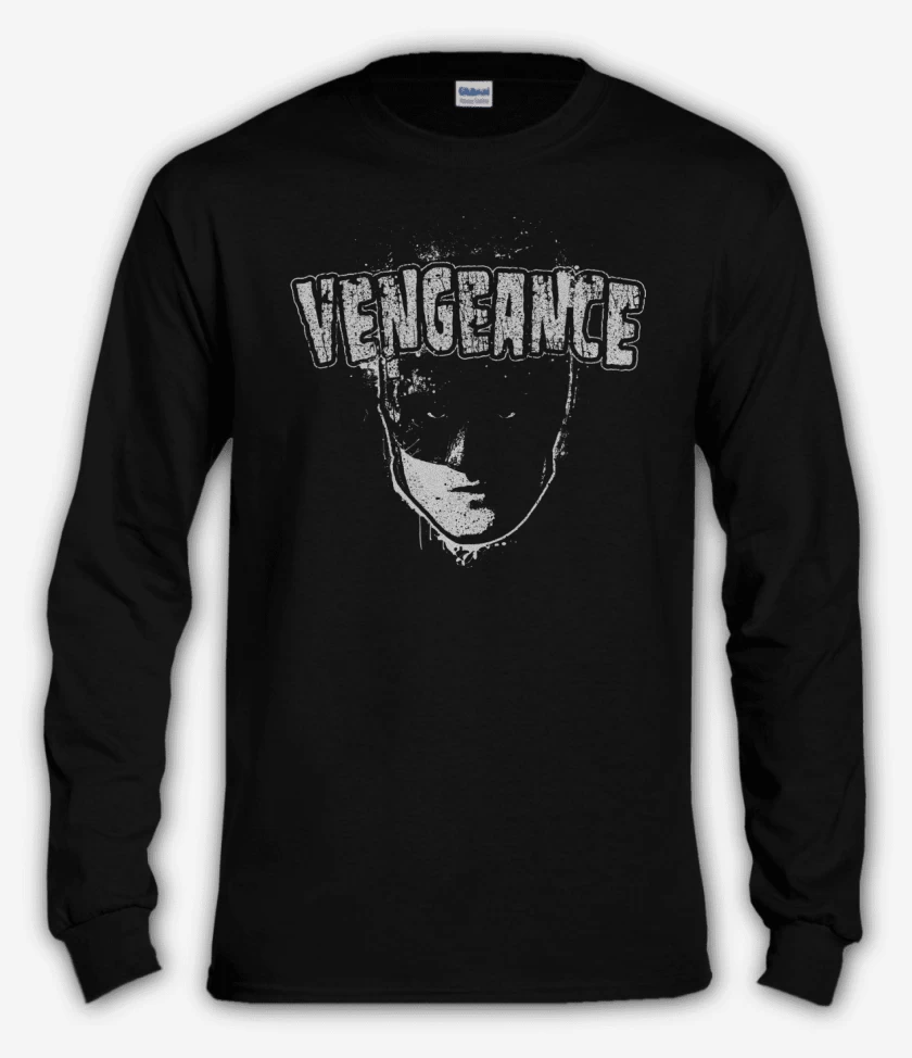 Polera manga larga Negro de Venganza