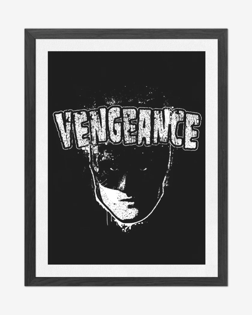 Cuadro decorativo Negro de Venganza
