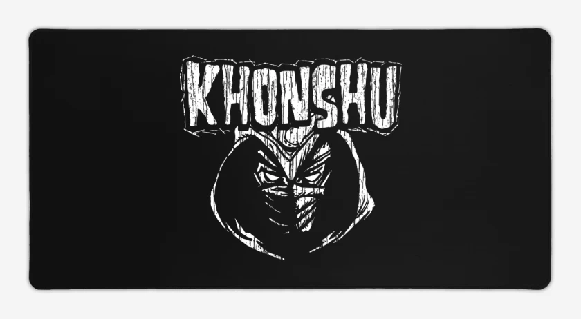 Mouse pad Gamer Negro de Khonshu 