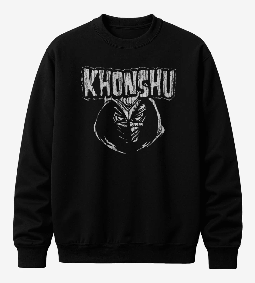 Poleron polo Negro de Khonshu 