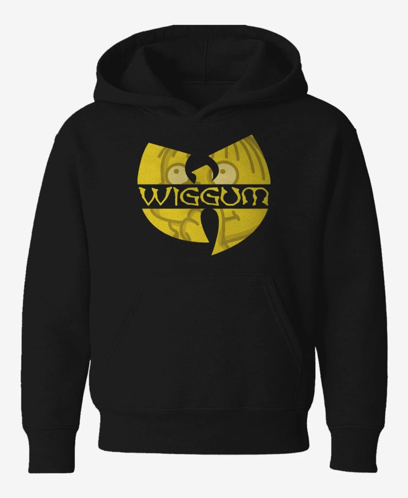 Poleron de niño Negro de Wiggum