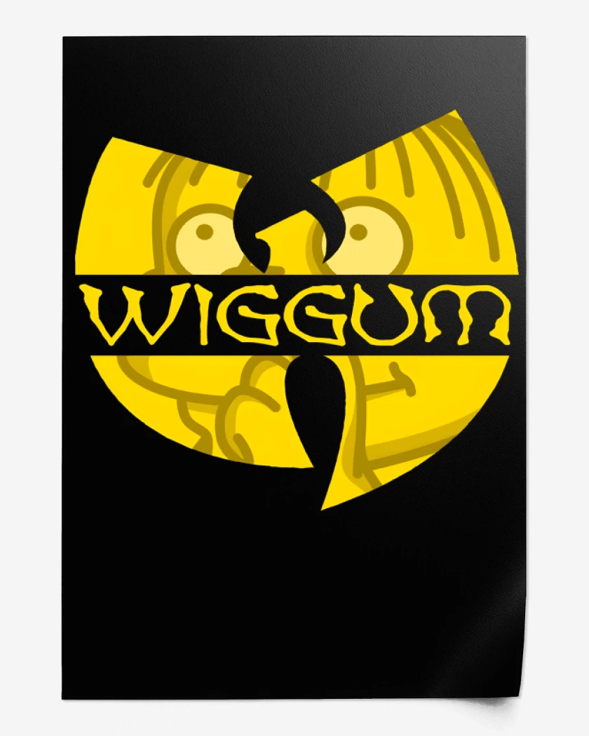 Print Negro de Wiggum