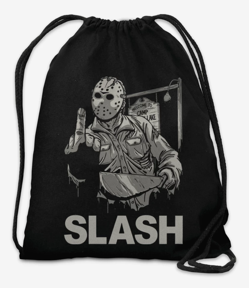 Mochila Negro de Johnny Slash(er)