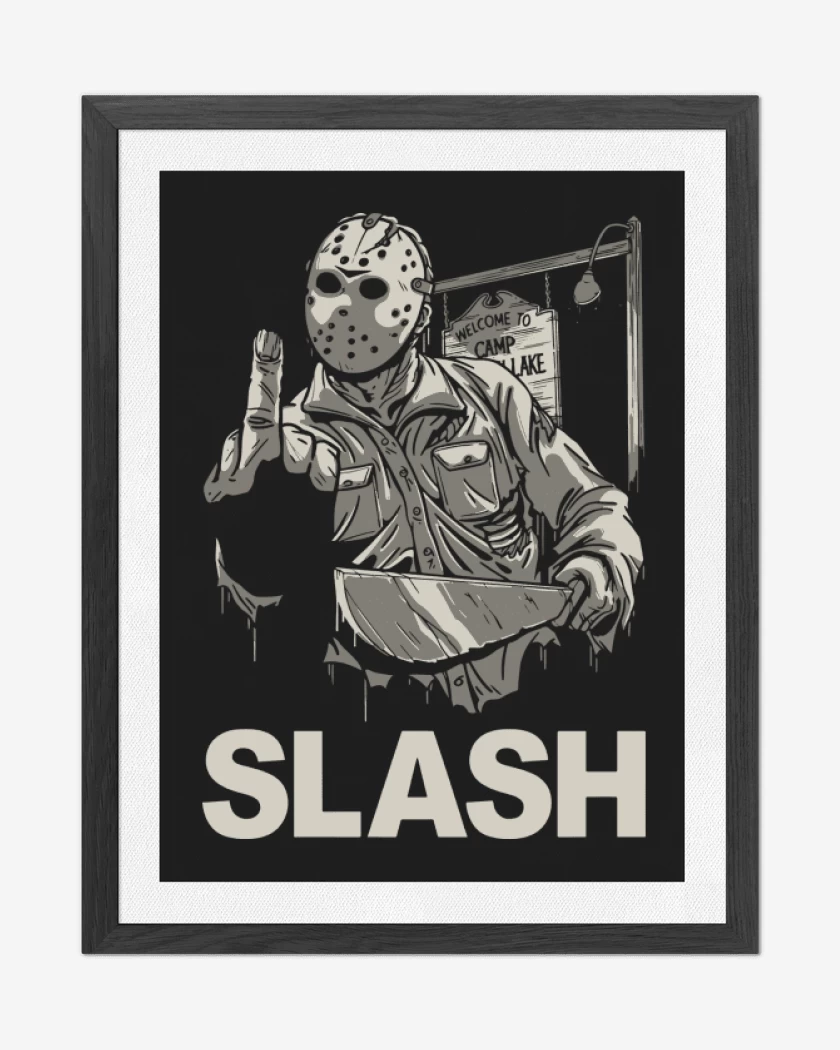 Cuadro decorativo Negro de Johnny Slash(er)