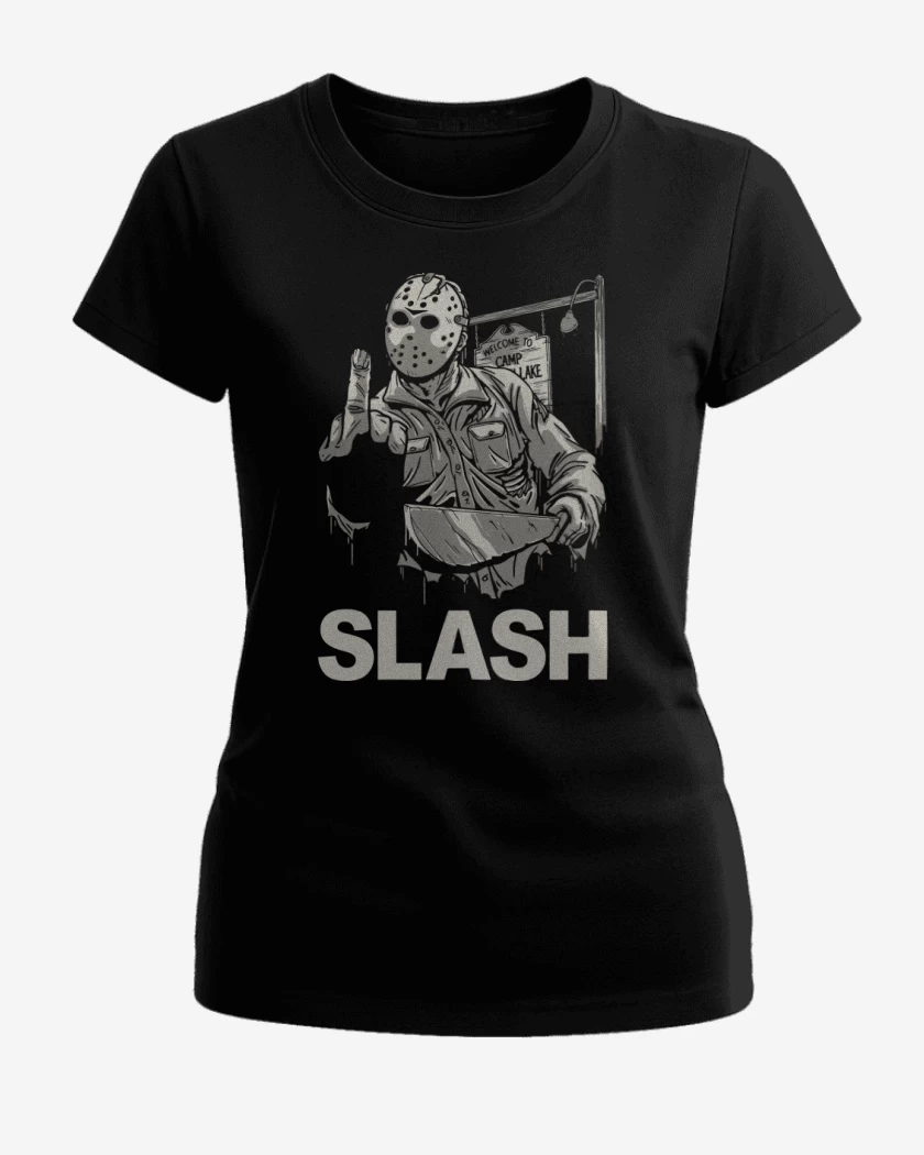 Polera de Mujer Negro de Johnny Slash(er)
