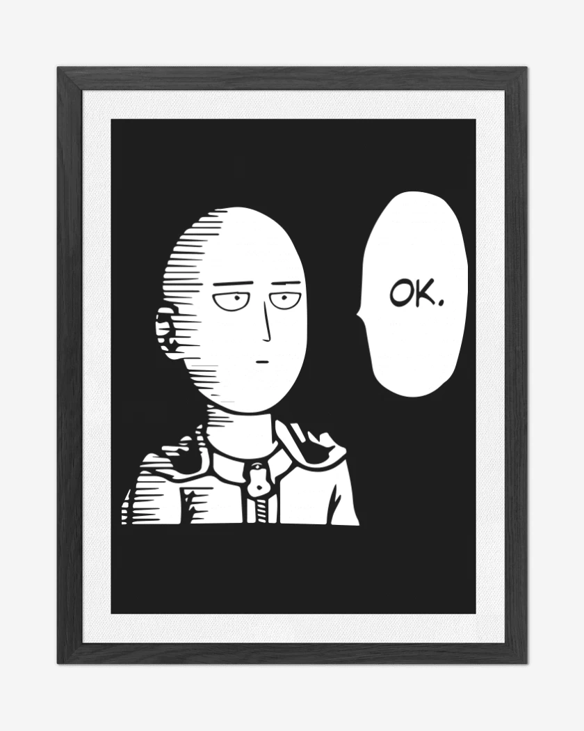 Cuadro decorativo Sait OK
