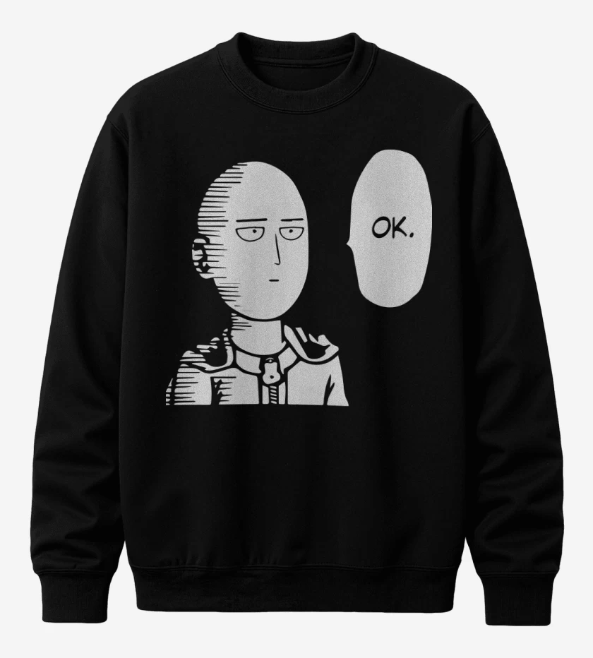 Poleron polo Negro de Sait OK