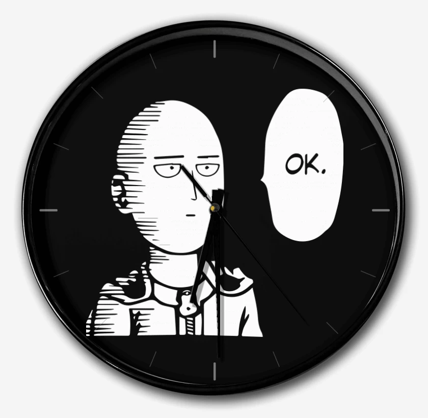 Reloj Negro de Sait OK