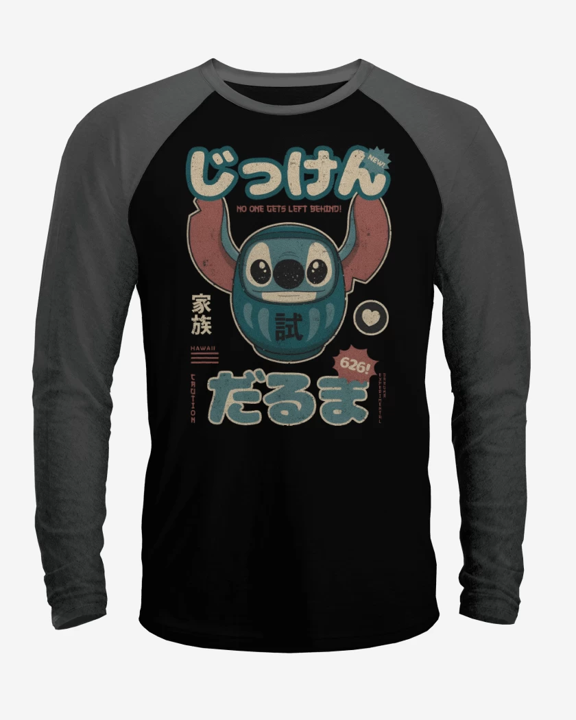 Polera Raglan Stich Daruma