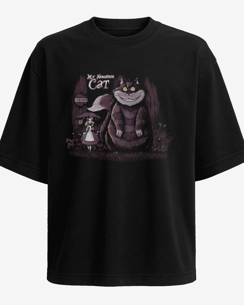 Polera Oversize Mi Vecino EL GATO