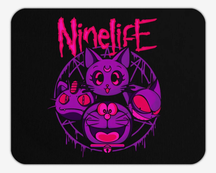 Mousepad Nueve Vidas