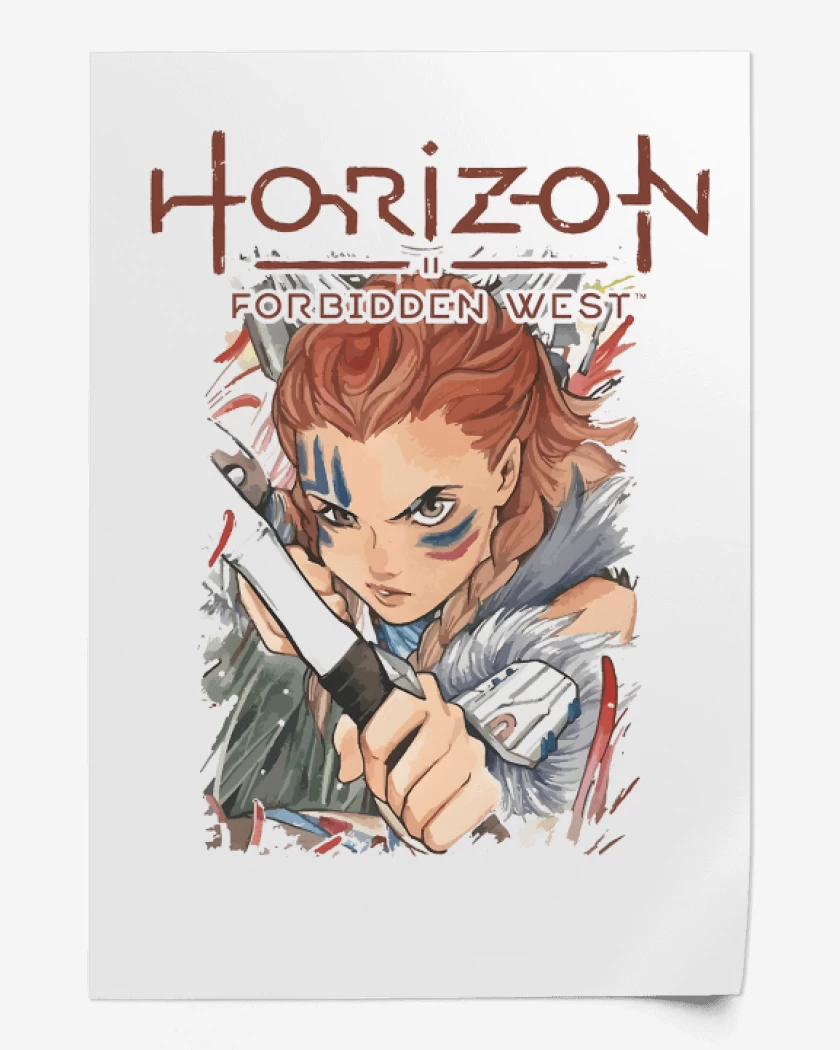 Print Blanco de Horizon Forbidden West