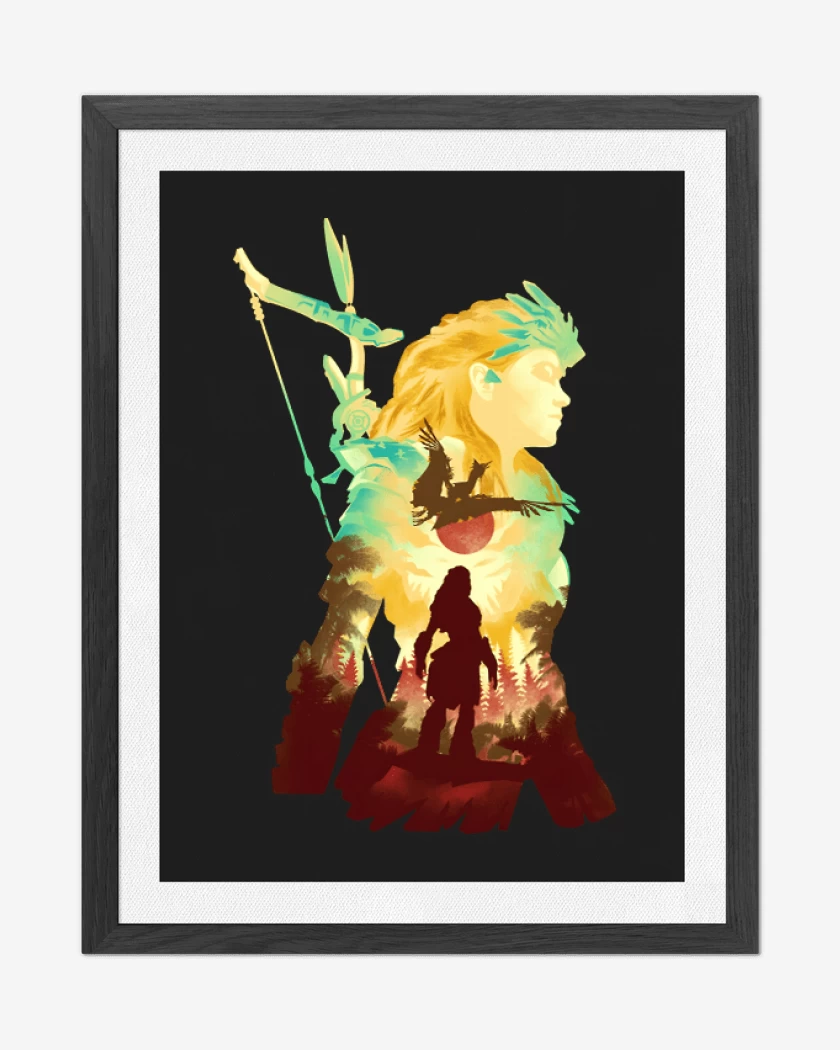 Cuadro decorativo Negro de Nuevas Aventuras Nuevos Horizontes