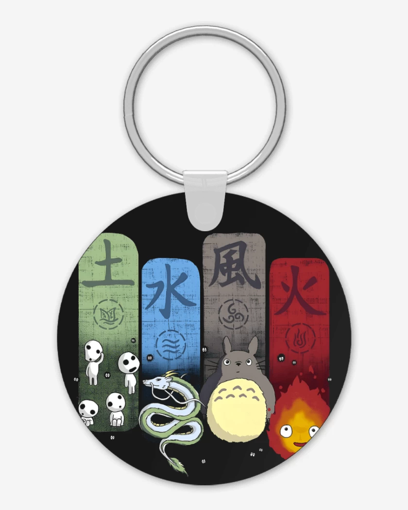 Llavero Ghibli Elements