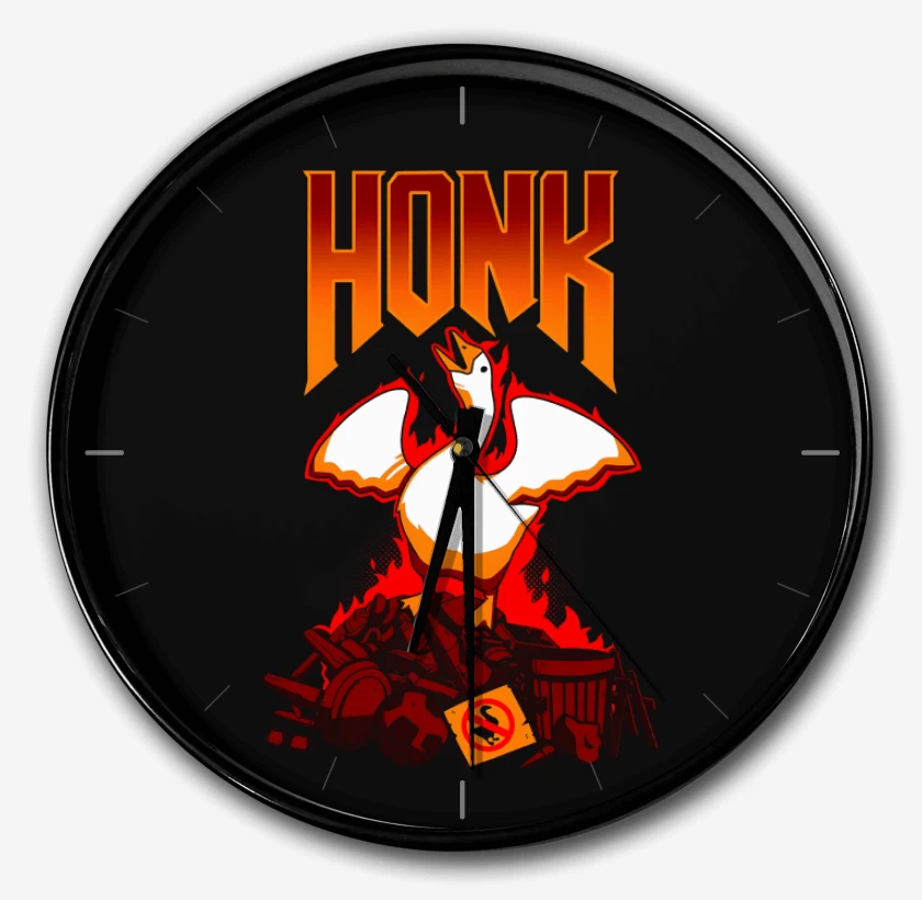 Reloj Negro de Honk