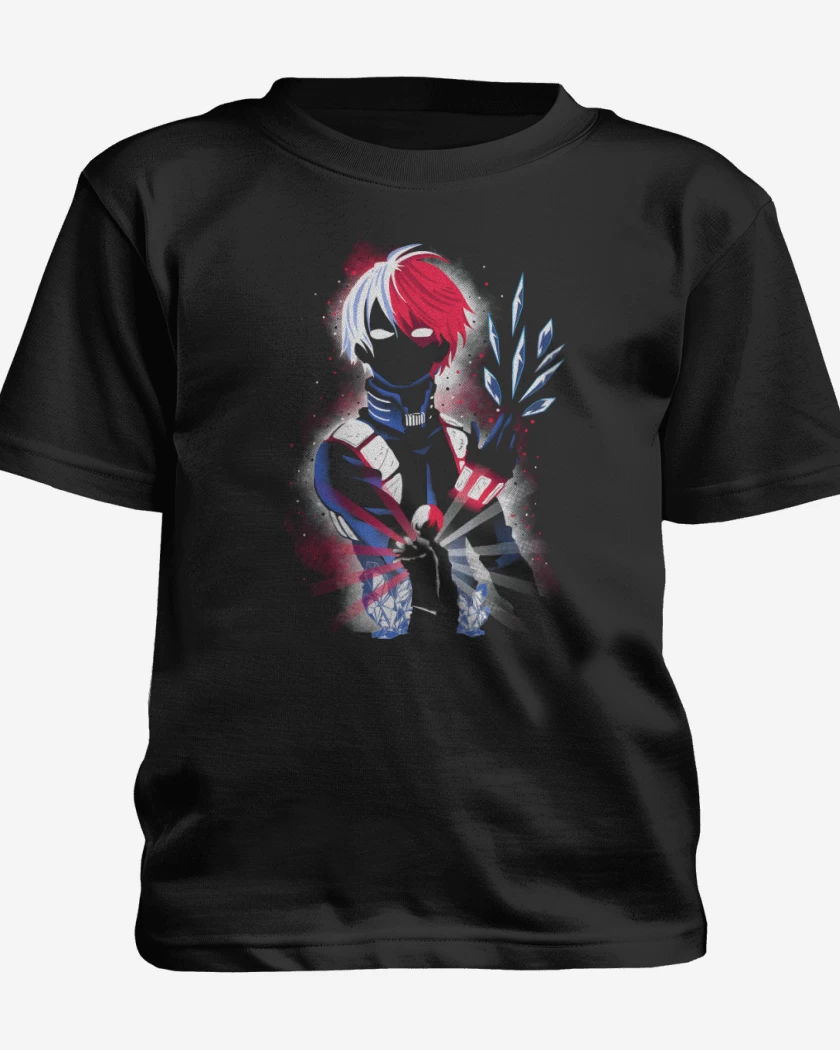 Polera de niño Negro de Ultra Todoroki
