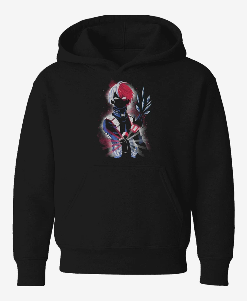 Poleron de niño Negro de Ultra Todoroki
