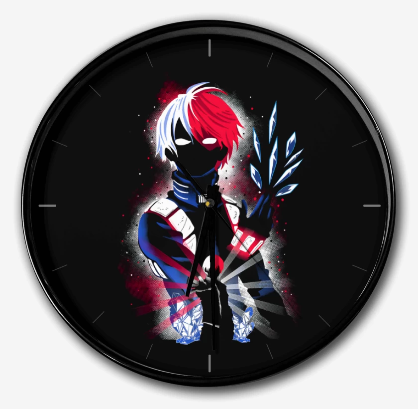 Reloj Negro de Ultra Todoroki