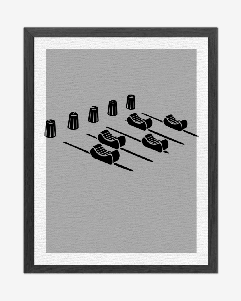 Cuadro decorativo Gris Melange de M for Music