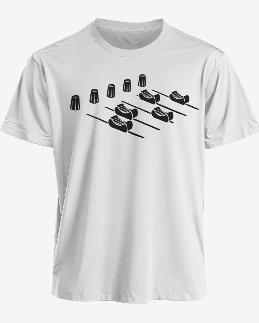 Polera premium Blanco de M for Music