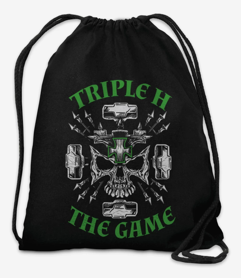 Mochila Negro de Triple H