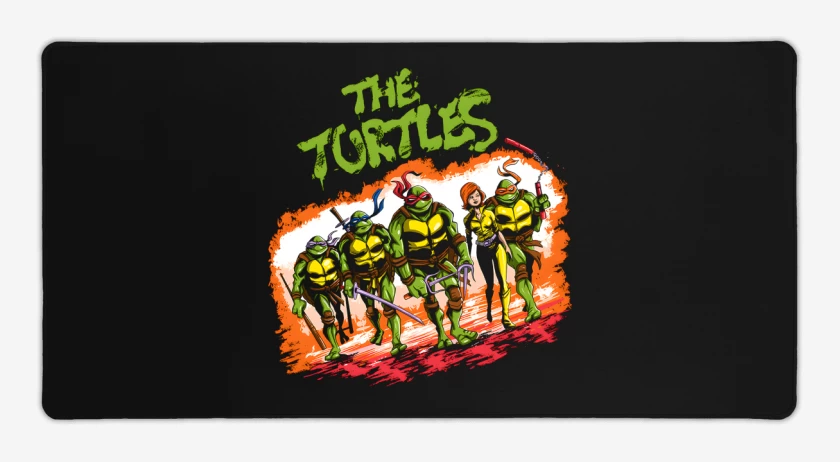 Mouse pad Gamer The Turtles Warriors