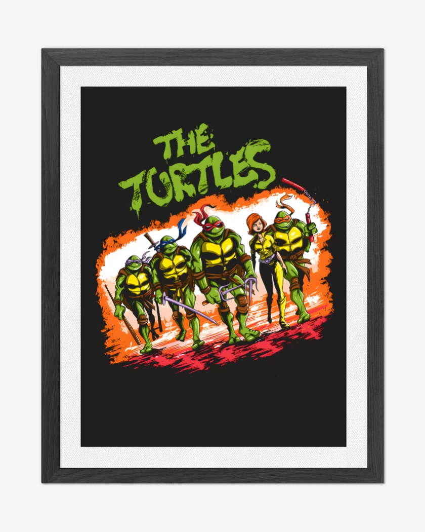 Cuadro decorativo The Turtles Warriors