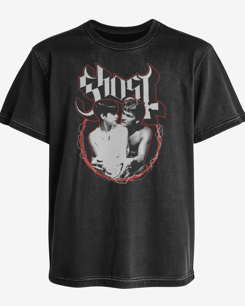 Polera desgastada Ghost Clásico