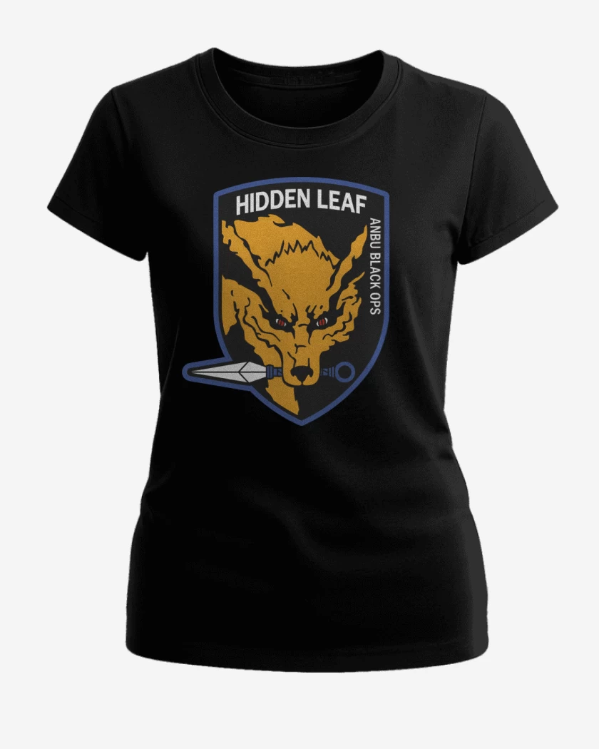 Polera de Mujer Negro de Kyubi Hound