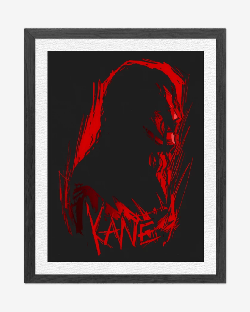 Cuadro decorativo Negro de Kane