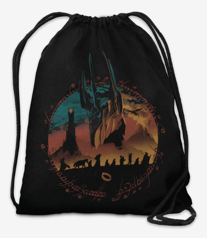 Mochila Negro de Montaña de Sauron