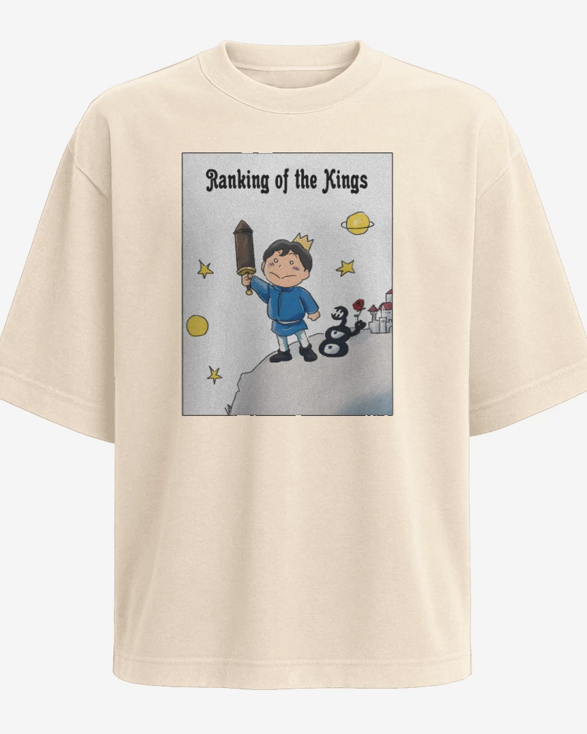 Polera Oversize Beige de Ranking of Principito