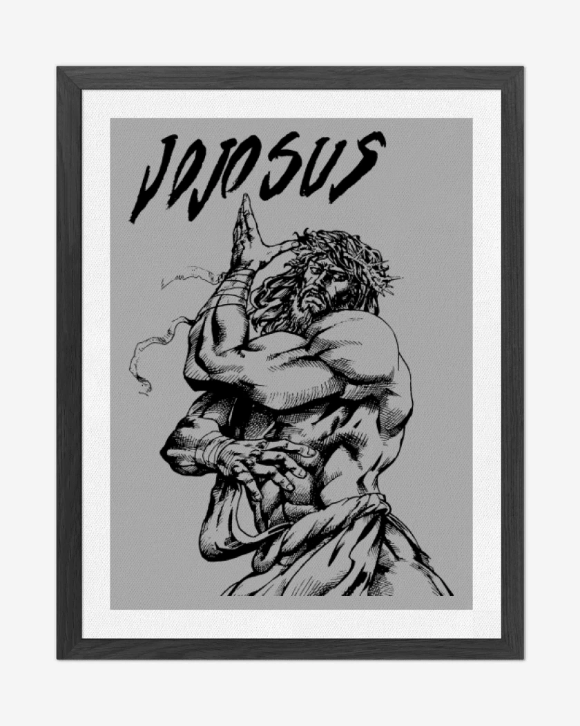 Cuadro decorativo Gris Melange de Jojosus