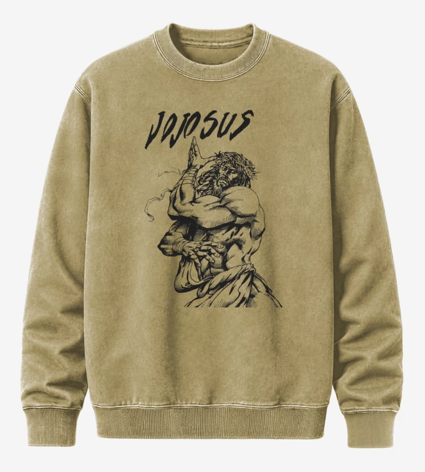 Poleron Polo Acid Wash Beige de Jojosus