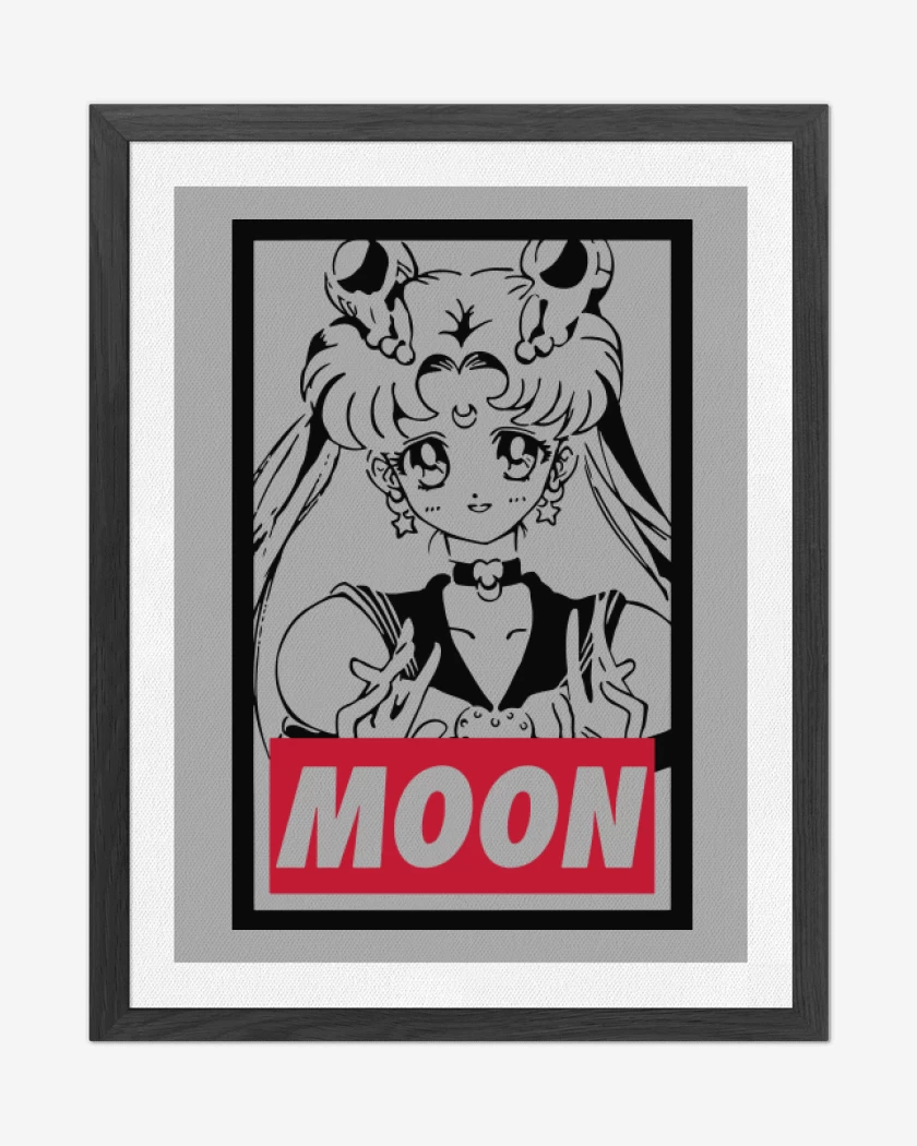 Cuadro decorativo Gris Melange de Moon