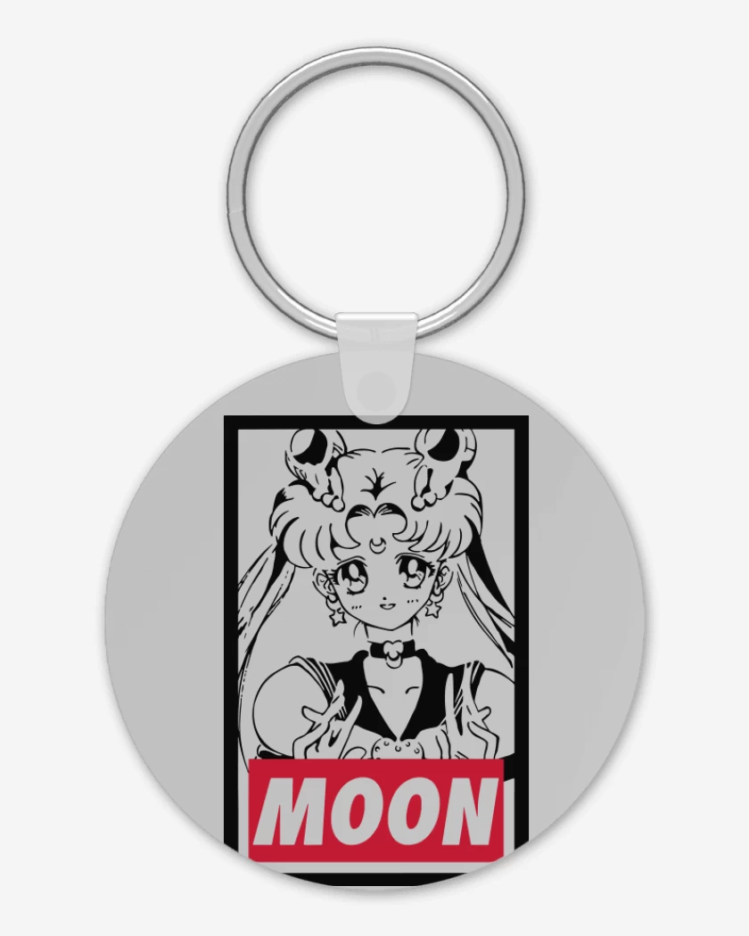 Llavero Gris Melange de Moon