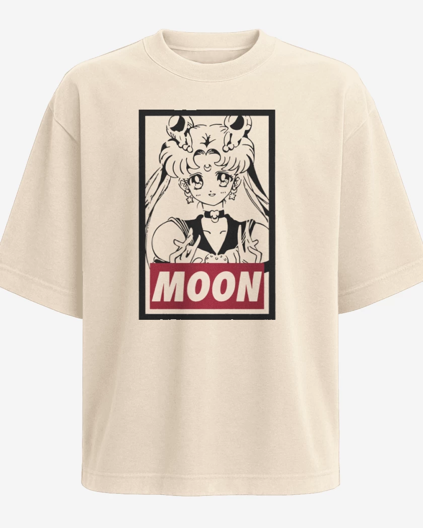 Polera Oversize Beige de Moon