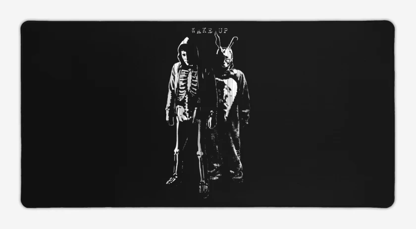 Mouse pad Gamer Negro de Wake Up 