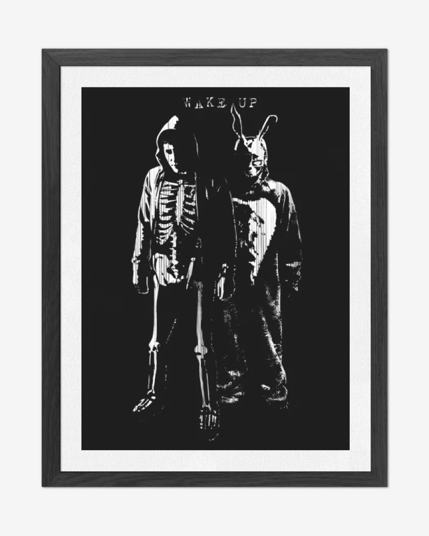 Cuadro decorativo Negro de Wake Up 