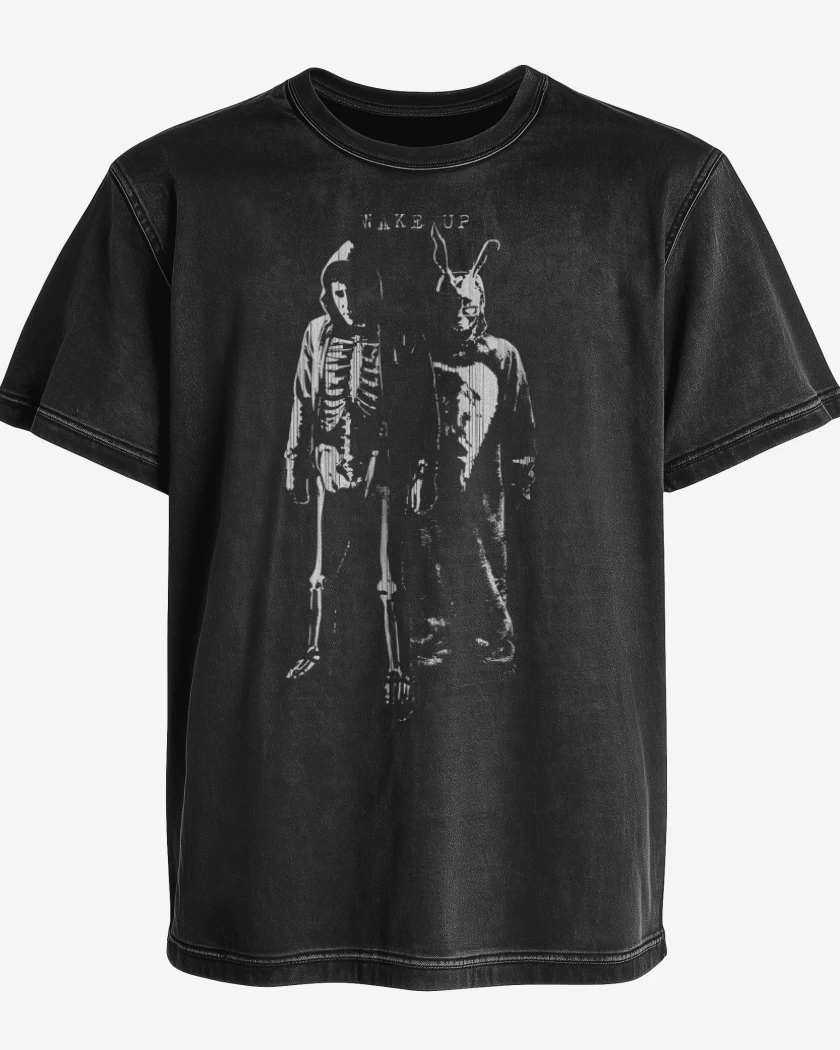 Polera desgastada Wake Up 