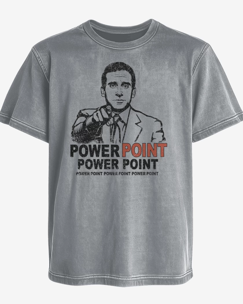 Polera desgastada Power Point