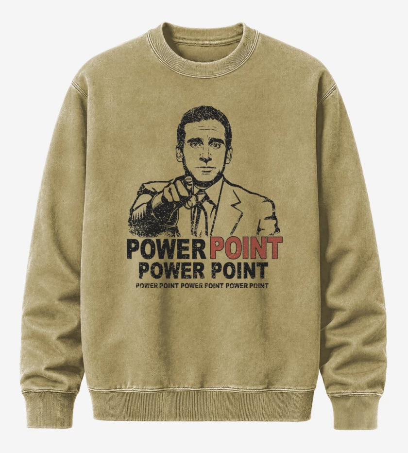 Poleron Polo Acid Wash Beige de Power Point