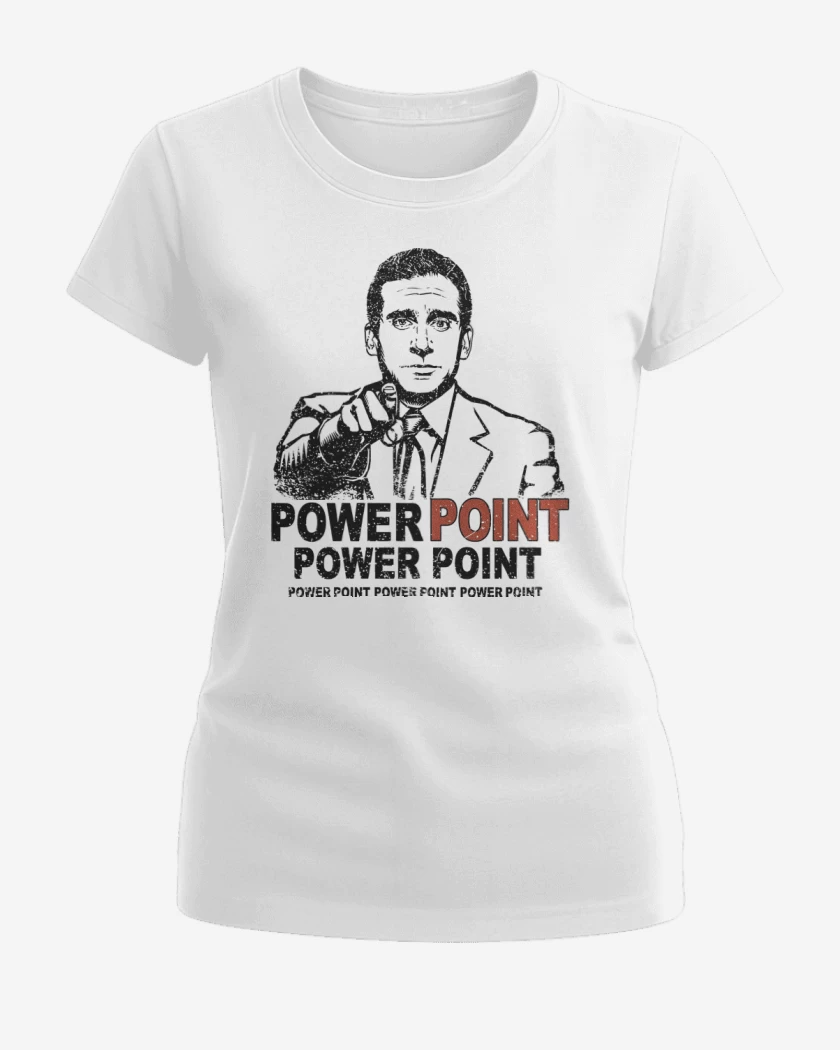 Polera de Mujer Blanco de Power Point