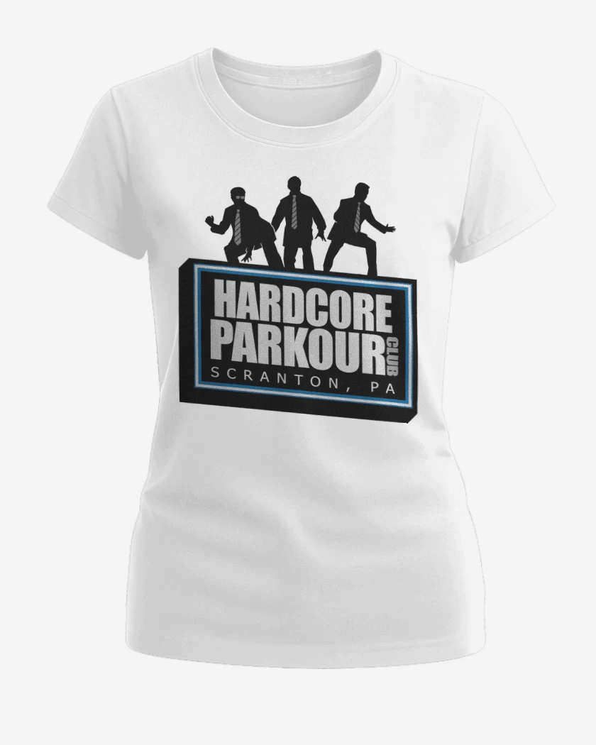 Polera de Mujer Blanco de Hardcore Parkour