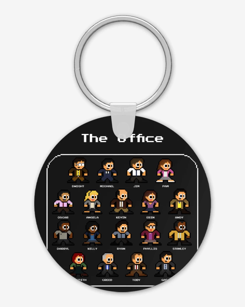 Llavero The Office 8bits