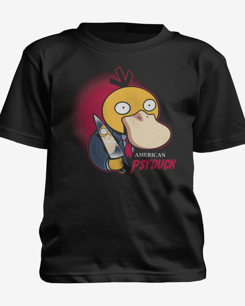 Polera de niño Negro de American Psyduck