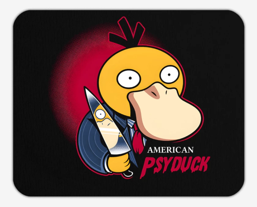 Mousepad American Psyduck