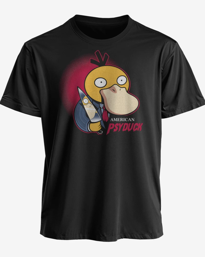 Polera premium Negro de American Psyduck