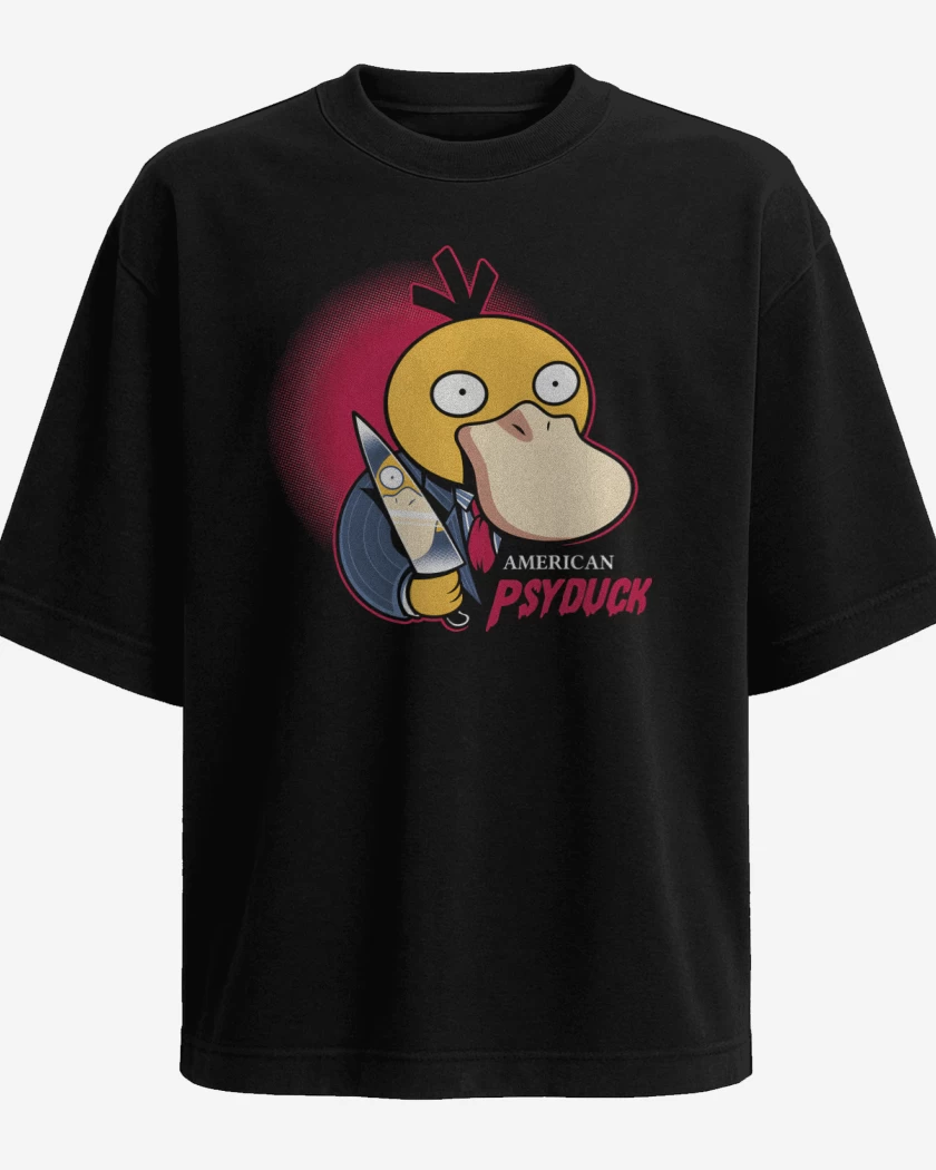 Polera Oversize American Psyduck