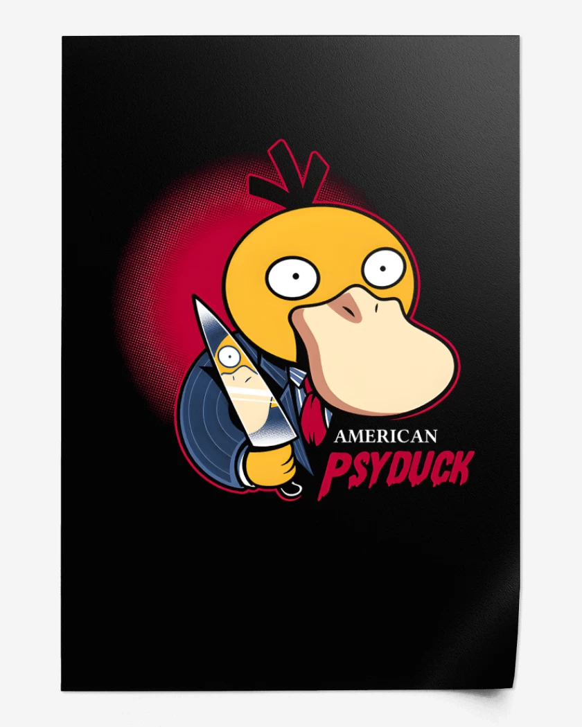 Print American Psyduck